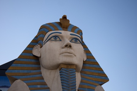 Las Vegas, Nevada, December 20, 2011,Sphinx Statue, Luxor Hotelのeditorial素材