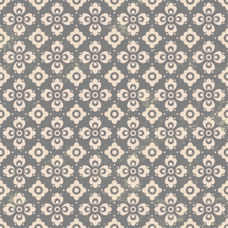 Floral Seamless Background Patternのイラスト素材