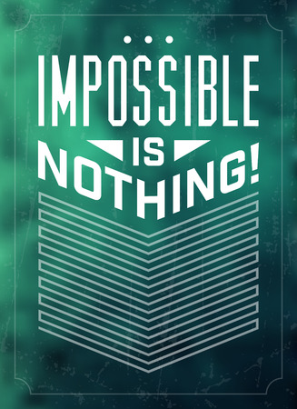 Typographic Background / Motivational Quoteのイラスト素材