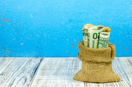 Money in Bag