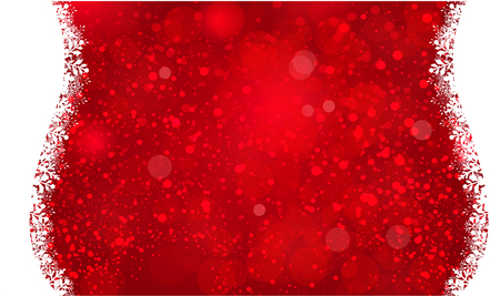 Abstract background with snowflakes and Merry Christmas textのイラスト素材