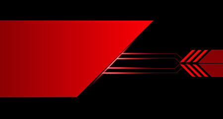 abstract metallic red black frame layout design tech innovation concept background.のイラスト素材