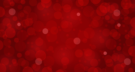 Christmas abstract red background with bokeh light.のイラスト素材
