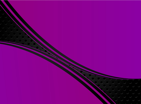 Abstract vector graphic brochure design background purple and black.Trends 2018.のイラスト素材