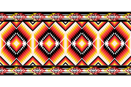 Geometric ethnic pattern oriental. seamless pattern. Design for fabric, curtain, background, carpet, wallpaper, clothing, wrapping, Batik, fabric,Vector illustration. pattern styのイラスト素材
