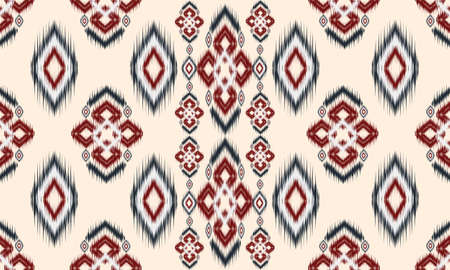 Geometric ethnic pattern oriental. seamless pattern. Design for fabric, curtain, background, carpet, wallpaper, clothing, wrapping, Batik, fabric,Vector illustration. pattern styのイラスト素材