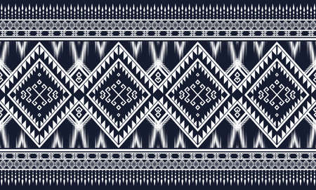 Geometric ethnic pattern oriental. seamless pattern. Design for fabric, curtain, background, carpet, wallpaper, clothing, wrapping, Batik, fabric,Vector illustration. pattern styのイラスト素材