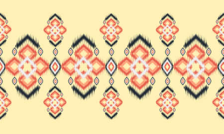 Geometric ethnic pattern oriental. seamless pattern. Design for fabric, curtain, background, carpet, wallpaper, clothing, wrapping, Batik, fabric,Vector illustration. pattern styのイラスト素材