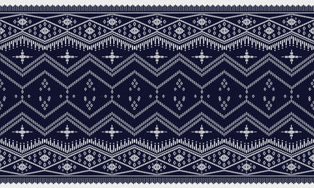 Geometric ethnic pattern oriental. seamless pattern. Design for fabric, curtain, background, carpet, wallpaper, clothing, wrapping, Batik, fabric,Vector illustration. pattern styのイラスト素材