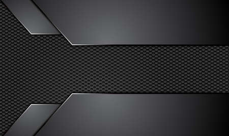 black Abstract business background.Vector design.の写真素材