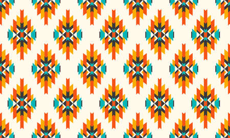 Geometric ethnic pattern oriental. seamless pattern. Design for fabric, curtain, background, carpet, wallpaper, clothing, wrapping, Batik, fabric,Vector illustration. pattern styのイラスト素材