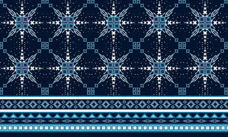 Geometric ethnic oriental seamless pattern traditional Design for...