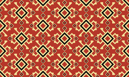 Oriental ethnic seamless pattern vector traditional background Design for carpet,wallpaper,clothing,wrapping,batik,fabric,Vector illustration embroidery style.のイラスト素材