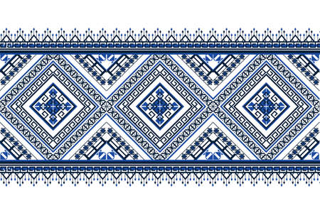 Geometric ethnic pattern seamless.
Design for background,carpet,wallpaper,clothing,wrapping,Batik,fabric,Vector illustration.embroidery style.のイラスト素材