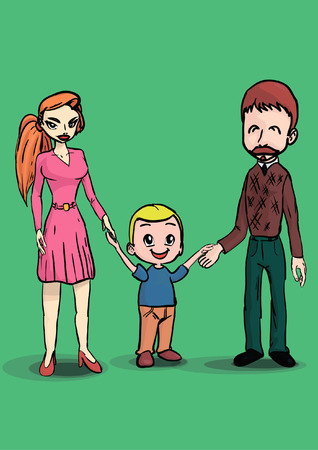 Familyのイラスト素材