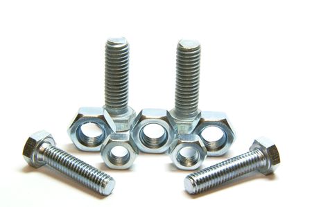 Four head bolts and Five screw nuts