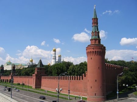 The Kremlin; Moscow; cathedral; tower; panoramic; historyの写真素材