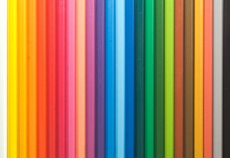 color pencilsの写真素材