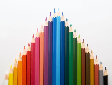color pencilsの写真素材