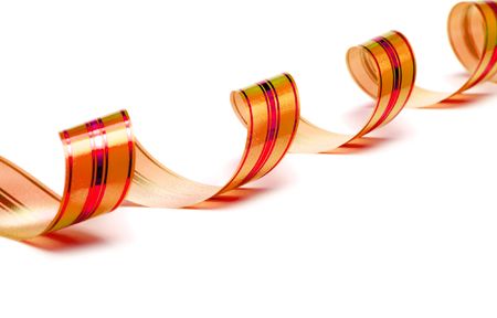 packaging band isolated on whiteの写真素材