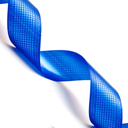 packaging band isolated on whiteの写真素材