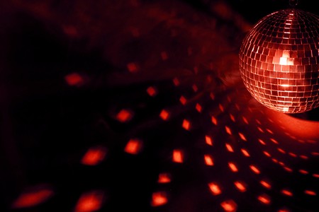 disco ballの写真素材