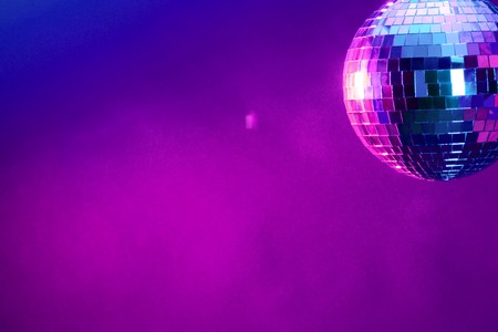 disco ballの写真素材