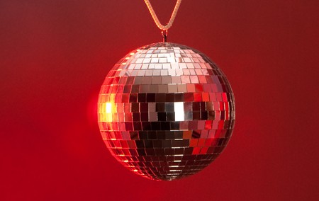 disco ballの写真素材