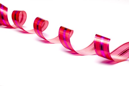 packaging band isolated on whiteの写真素材