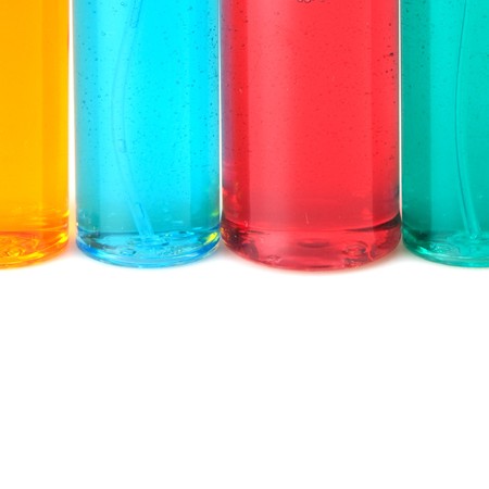 liquid soap, gel, shampoo, oilの写真素材