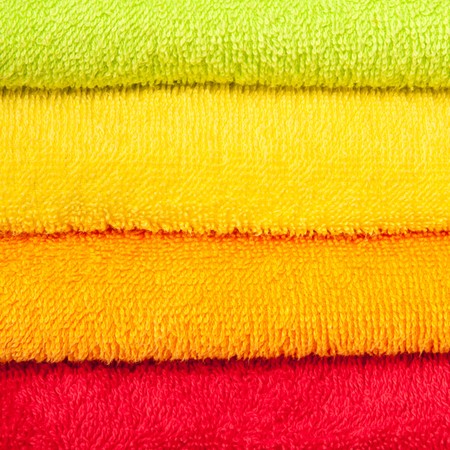 color convolute towelsの写真素材