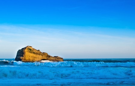 beautiful view, blue ocean, seascapeの写真素材