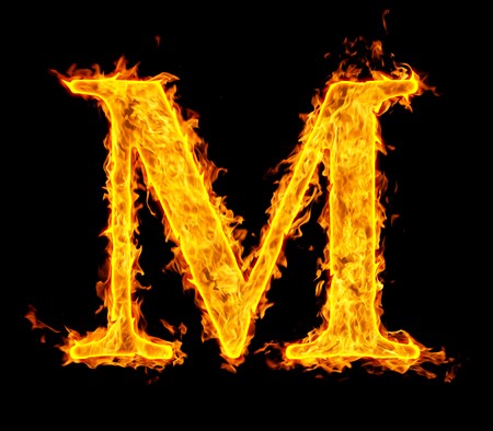 m ,fire letter m ,fire letter