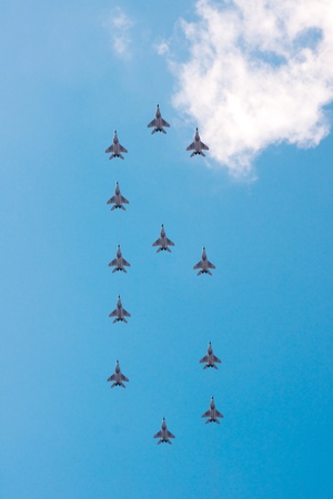 mig-29 is a fourth-generation jet fighter aircraftのeditorial素材