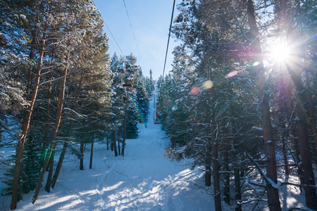 cable railroadの写真素材