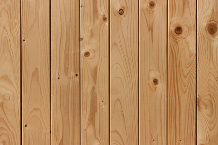 New smooth pine wood planks vertical background textureの写真素材