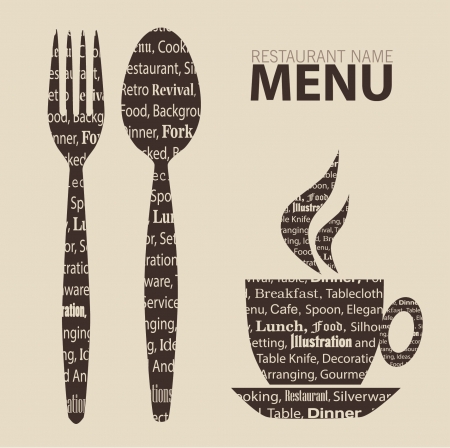 Menuのイラスト素材