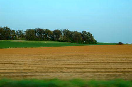 Landscape in motionの写真素材