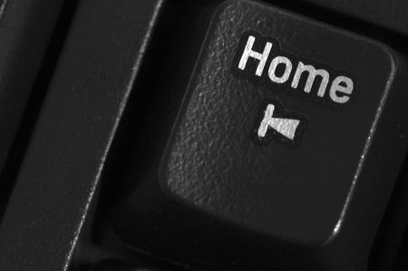 home button keyboardの写真素材