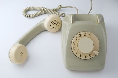 Vintage telephoneの写真素材