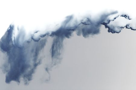 abstract blue and white cloudscapeの写真素材