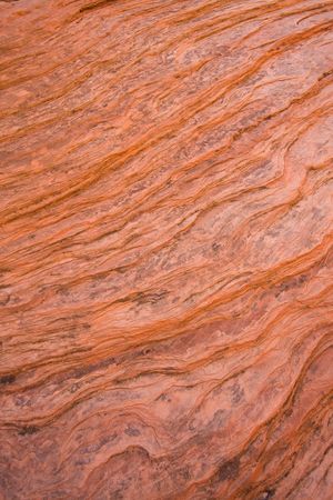 Close up of sandstone rock formation.の写真素材