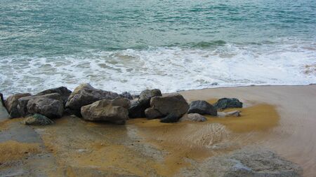 Lanzarote Beach. White beach . June 2014のeditorial素材