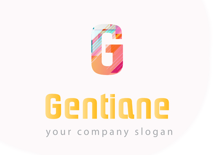 Letter G logo Template for your companyのイラスト素材
