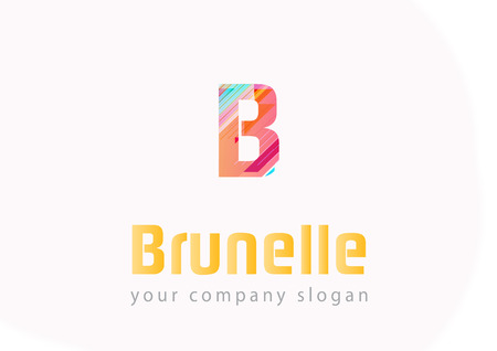 Letter  B logo Template for your companyのイラスト素材