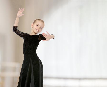 Graceful little dancer.の写真素材