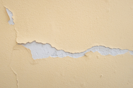 Background, peeling off the wall paint.の写真素材