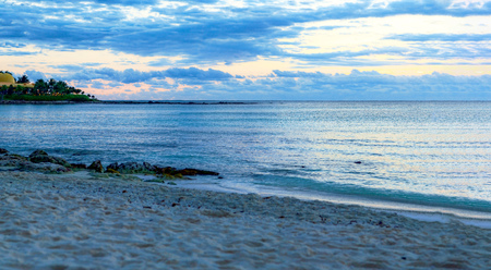 Panorama beautiful sea and the beach.の写真素材
