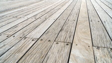 Texture as a design element, wooden battens fixed next to each other.