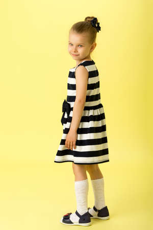 Shot of beautiful joyful blonde girlの写真素材